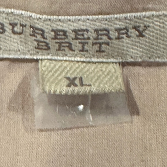 BURBERRY BRIT Checked Cotton Blouse – Size XL – Classic Iconic Print ✨ - Picture 5 of 5